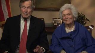 George HW Bush and Barbara Bush Message for Brent Scowcroft [upl. by Tereb]