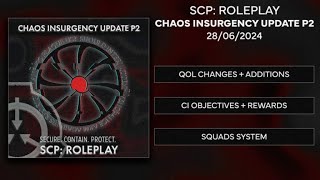 SCP Roleplay CI update [upl. by Akemeuwkuhc]