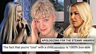 tana mongeau APOLOGISES for DRUNK steamies appearance [upl. by Ignatz]