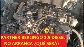 Peugeot Partner NO ARRANCA 19 Diesel DW8 ¿Qué será [upl. by March]