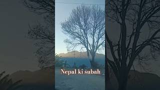 Nepal ki suryoday🌄 nice view animeedit anime mrnishadblog [upl. by Rona]