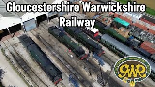 Gloucestershire Warwickshire Railway  Toddington Depot  GWR 6880 Betton Grange ready for the Gala [upl. by Gerhan]