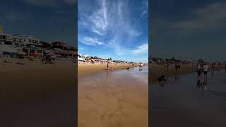 Обучение серфингу на пляже Каркавелуш Португалия Surf Carcavelos Portugal [upl. by Naitsirc]