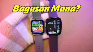 Amazfit Bip 5 VS Amazfit GTS 2 Mini  Mending beli yang mana [upl. by Alves]