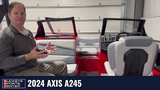 2024 Axis A245 Boat Walkthrough [upl. by Pedroza831]