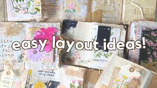 7 layout ideas for junk journal pages examples amp my top tips [upl. by Homovec]