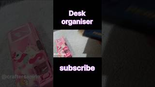 Diy desk organiser shorts wastepapercraft deskorganiser wastematerialcraft diy craftersamrin [upl. by Emearg809]