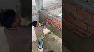 Good Plaster Work Technology Construction Process plaster capcut youtubeshorts shorts [upl. by Crescint]