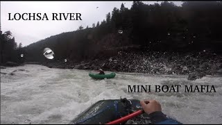 Low Water Lochsa River  2500 cfs  Mini Boat Mafia [upl. by Alathia691]