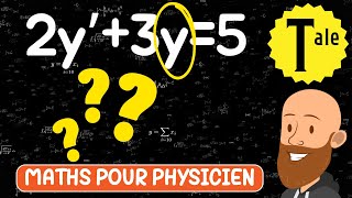 Résoudre une équation différentielle du premier ordre  maths pour physicien [upl. by Avihs282]