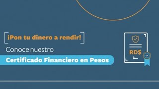 Certificado financiero en pesos [upl. by Landon]