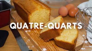 Le QuatreQuarts facile et moelleux un classique de la pâtisserie française  🍞 [upl. by Kellina]