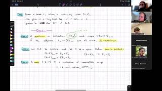 Chromatic homotopy 1 Review of some homotopy theory  Matthew Niemiro [upl. by Ahsinahs]