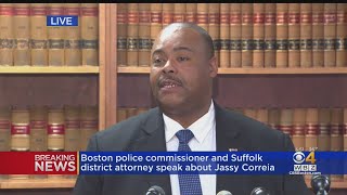 Boston Police Commissioner DA On Jassy Correia Case [upl. by Yras]