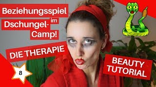 Dschungelcamp 2019 BEAUTY Tutorial Sybille Rauch Beziehungsspiel DIE THERAPIE Folge 8 [upl. by Elynad]