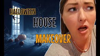 TRANSFORMING THE HOUSE FOR HALLOWEEN 🎃 [upl. by Elazaro]