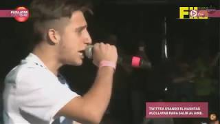 Increible FREESTYLE de WOS en el Lollapalooza [upl. by Aracot104]