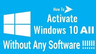 How To Activate Windows 10 For Life Time 100 Working∥Tested [upl. by Dayna]