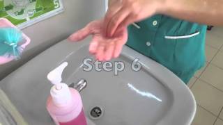 7 steps of Hand Hygiene [upl. by Nelleus]