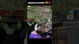 BINZAID gaming angry 😡❌  shorts freefire [upl. by Esinrahc540]