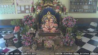 LIVE Broadcast  ISKCON Alachua Hare Krishna Temple [upl. by Kahle]