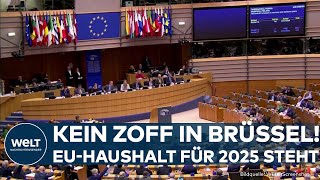 EUHAUSHALT 2025 EuropaParlament einigt sich auf 200 Milliarden Europa Gemeinschaftsbudget [upl. by Massey732]