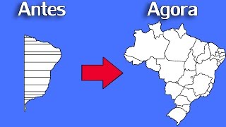 Evolução do Território Brasileiro [upl. by Stuart]