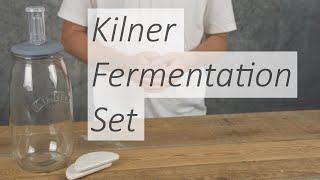 Kilner Fermentation Set with Air lock and Ceramic Weights included [upl. by Eanore626]