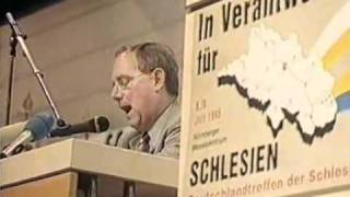 In Verantwortung für Schlesien  Rede von Wolfgang Schäuble [upl. by Othella]