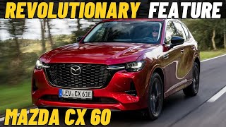 Mazda CX 60 Features Revolutionary New Diesel Inline 6 [upl. by Mackenie]