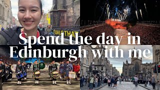 Spend the Day in Edinburgh with Me  Edinburgh Tattoo [upl. by Albie]