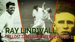 RAY LINDWALL THE LOST TAPES RARE INTERVIEW PART 2 DAMAGED TAPE [upl. by Yor]