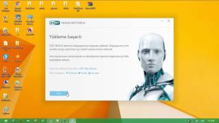 Eset Nod 32 9 Kurulum ve Aktivasyonu Full Yapma [upl. by Llerdnek21]