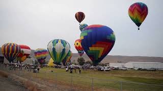 Hot Air Balloon Rally Prosser WA Sept 2023 Journal 85 [upl. by Rorry]