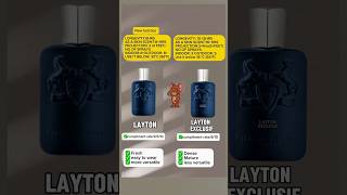 Layton vs Layton Exclusif  best Parfums de Marly fragrances [upl. by Mackenzie935]