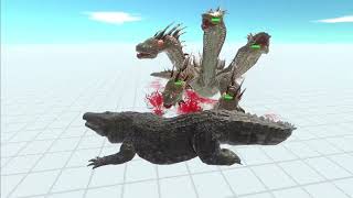 5 HEADED HYDRA vs THE STRONGEST UNITS Animal Revolt Battle Simulator [upl. by Max581]