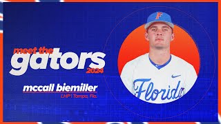 Gator Baseballs New Lefty McCall Biemiller  Meet the Gators [upl. by Barcus300]