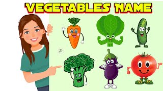 Vegetables Name  vegetables  Vegetables name in english  Read Learn Creativity  RLC [upl. by Eilram]