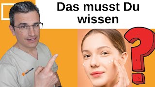 Akne Hautpflege Das musst Du unbedingt wissen Hautarzt erklärt [upl. by Akeyla]