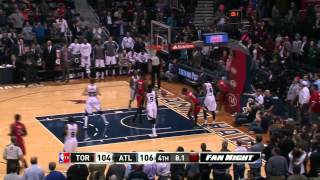 Toronto Raptors vs Atlanta Hawks  March 18 2014  NBA 201314 Season [upl. by Notxarb]