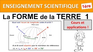 Enseignement scientifique 1ère La forme de la Terre Partie 1 [upl. by Ahsaf]