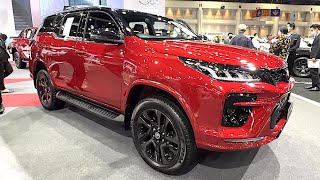 NEW 2023 Toyota Fortuner GR SPORT SUV has rich equipment reconfigured engine and chassis [upl. by Dame260]