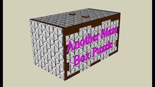 Another Maze Box Puzzle AMBP  SketchUp Animation [upl. by Ronnholm]