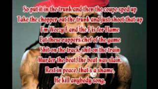 Lil Wayne  Oh lets do it with Lyrics [upl. by Sorcim]