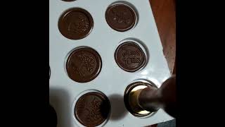 Sellos de chocolate monedas de chocolate Wwwopalockaespecialcom [upl. by Jereme]