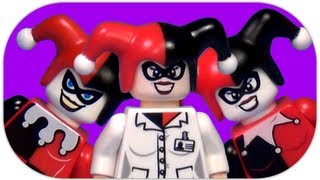 LEGO Harley Quinn Minifigure Comparison Batman DC Super Heroes Review  BrickQueen [upl. by Halika]