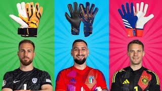 Best Goalkeepers From EVERY Country And Their Gloves At EURO 2024 [upl. by Nilerual]