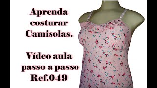 💕✂️Costura passo a passo camisola ref049 [upl. by Shinberg]