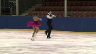 6 S GHISLANDI  G ORTENZI ITA  ISU JGP Riga Cup 2013 Junior Ice Dance Short Dance [upl. by Romaine]