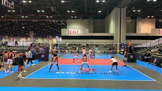 AAU Nationals 4038 set  Inferno 18 Fire vs Sportime 181 [upl. by Seaver]